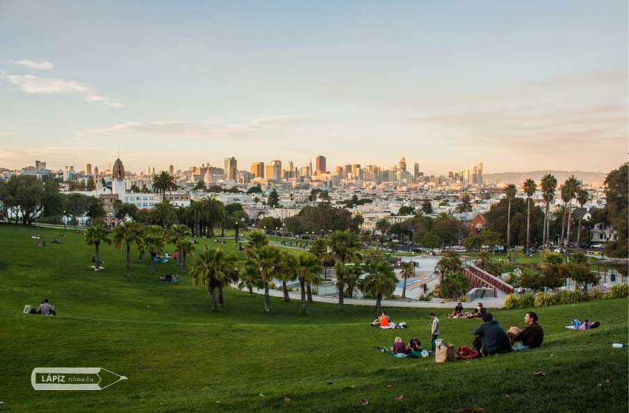 San Francisco en 4 días Parque de Dolores